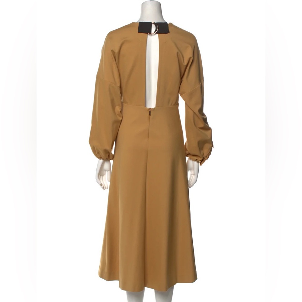Tibi Ruffle Open Back Dress - Picture 2 of 11